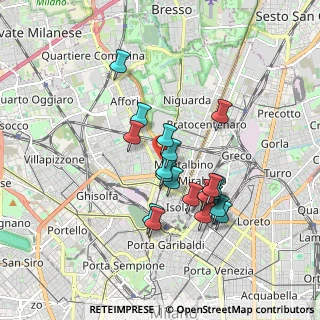 Mappa Via Benigno Crespi, 20159 Milano MI, Italia (1.537)