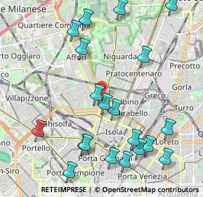 Mappa Via Benigno Crespi, 20159 Milano MI, Italia (2.4475)