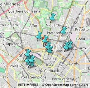 Mappa Via Benigno Crespi, 20159 Milano MI, Italia (1.67)