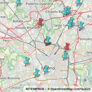 Mappa Via Benigno Crespi, 20159 Milano MI, Italia (5.20667)