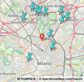 Mappa Via Benigno Crespi, 20159 Milano MI, Italia (4.50364)