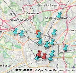 Mappa Via Benigno Crespi, 20159 Milano MI, Italia (4.10133)