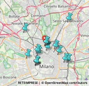 Mappa Via Benigno Crespi, 20159 Milano MI, Italia (3.09375)