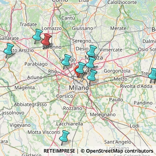 Mappa Via Benigno Crespi, 20159 Milano MI, Italia (19.81846)
