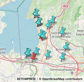 Mappa Via Don Gnocchi, 37017 Lazise VR, Italia (6.58235)