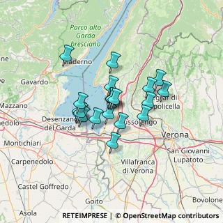 Mappa Via Don Gnocchi, 37017 Lazise VR, Italia (9.4625)