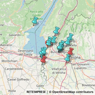 Mappa Via Don Gnocchi, 37017 Lazise VR, Italia (10.16235)