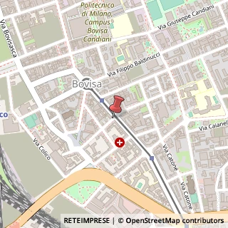 Mappa Via Marcello Prestinari, 6, 20158 Milano, Milano (Lombardia)