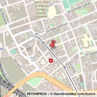 Mappa Via degli Imbriani, 40, 20158 Milano, Milano (Lombardia)