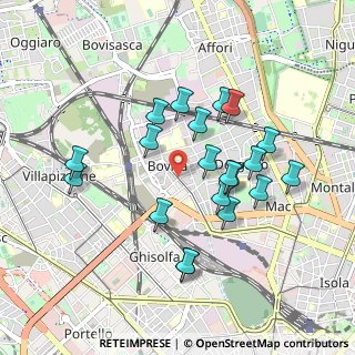 Mappa Via Prestinari, 20158 Milano MI, Italia (0.854)