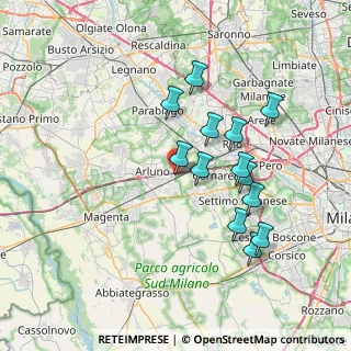 Mappa Via Antonio Meucci, 20018 Sedriano MI, Italia (6.72)