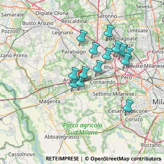 Mappa Via Antonio Meucci, 20018 Sedriano MI, Italia (6.23286)