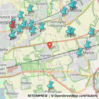 Mappa Via Enrico Berlinguer, 20052 Vignate MI, Italia (3.066)