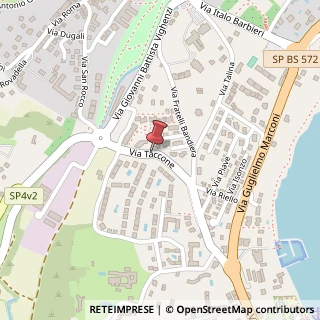 Mappa Via vicinale taccone, 25080 Padenghe sul Garda, Brescia (Lombardia)
