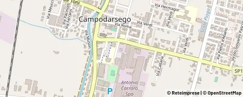 Mappa Campodarsego