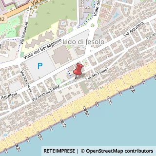 Mappa Via Bafile, 265G, 30016 Jesolo, Venezia (Veneto)