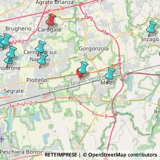Mappa Via dell'Industria, 20052 Vignate MI, Italia (6.41455)