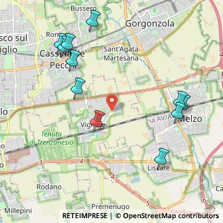 Mappa Via dell'Industria, 20052 Vignate MI, Italia (2.45727)