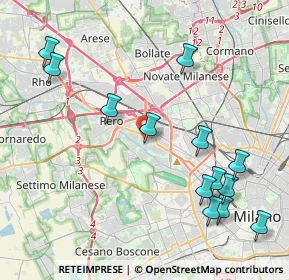 Mappa Via Vergiate, 20151 Milano MI, Italia (4.76231)