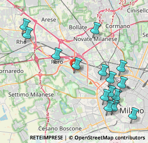 Mappa Via Vergiate, 20151 Milano MI, Italia (4.70667)