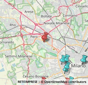 Mappa Via Vergiate, 20151 Milano MI, Italia (6.73273)