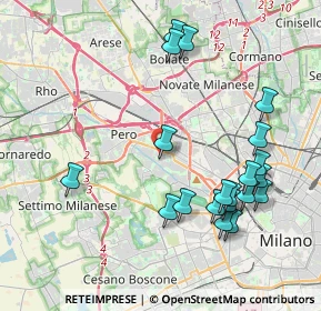 Mappa Via Vergiate, 20151 Milano MI, Italia (4.341)