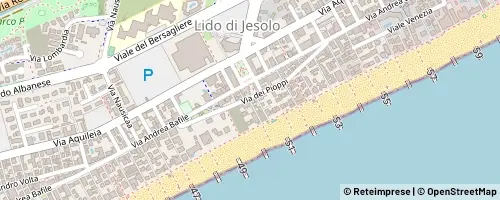 Mappa Jesolo