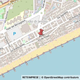 Mappa Via Bafile, 255, 30016 Jesolo, Venezia (Veneto)