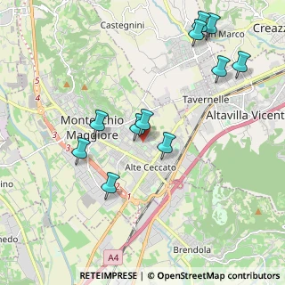 Mappa Via Tecchio, 36075 Montecchio Maggiore VI, Italia (2.12545)