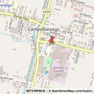 Mappa Via Giovanni da Cavino, 2, 35011 Campodarsego, Padova (Veneto)