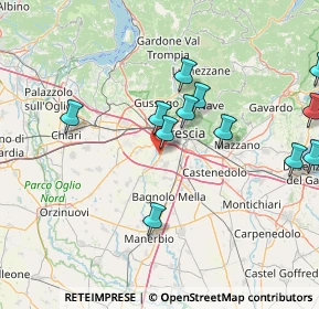 Mappa Via Silvio Scaroni, 25131 Brescia BS, Italia (16.34333)