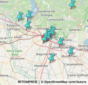 Mappa Via Silvio Scaroni, 25131 Brescia BS, Italia (12.76)