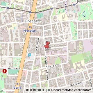 Mappa Via Apelle, 48, 20128 Milano, Milano (Lombardia)