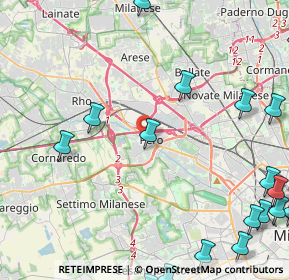 Mappa Via Eugenio Curiel, 20016 Pero MI, Italia (6.8095)