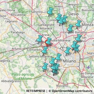 Mappa Via Eugenio Curiel, 20016 Pero MI, Italia (8.524)