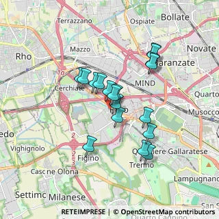 Mappa Via Eugenio Curiel, 20016 Pero MI, Italia (1.415)