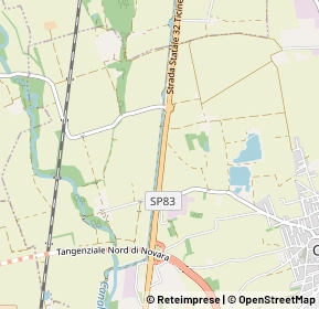 Mappa Strada Statale 32, 28062 Cameri NO, Italia (1.372)