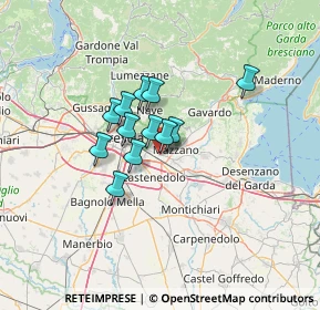 Mappa Via V. Busi, 25086 Rezzato BS, Italia (8.605)