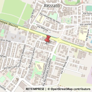 Mappa Via Vittorio Busi,  34, 25086 Rezzato, Brescia (Lombardia)