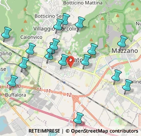 Mappa Via V. Busi, 25086 Rezzato BS, Italia (2.515)