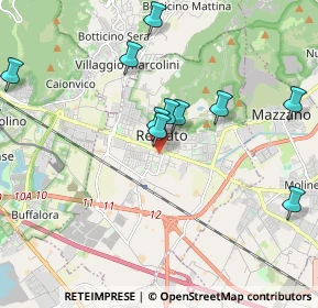 Mappa Via V. Busi, 25086 Rezzato BS, Italia (2.10273)