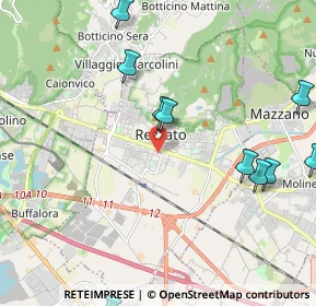 Mappa Via V. Busi, 25086 Rezzato BS, Italia (2.74818)