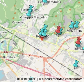 Mappa Via V. Busi, 25086 Rezzato BS, Italia (2.69353)