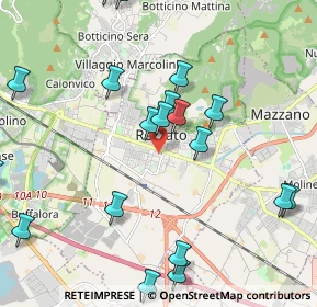 Mappa Via V. Busi, 25086 Rezzato BS, Italia (2.525)