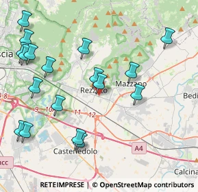 Mappa Via Brescia, 25086 Rezzato BS, Italia (4.83056)