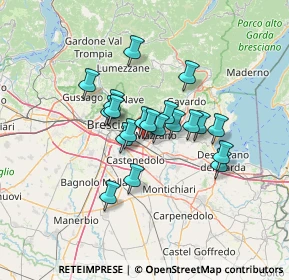 Mappa Via Brescia, 25086 Rezzato BS, Italia (9.6625)
