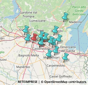 Mappa Via Brescia, 25086 Rezzato BS, Italia (9.412)