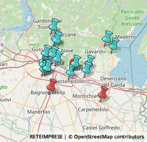 Mappa Via Brescia, 25086 Rezzato BS, Italia (11.68842)