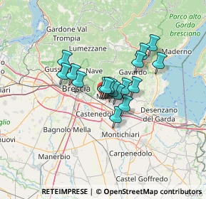 Mappa Via Brescia, 25086 Rezzato BS, Italia (8.80882)