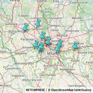 Mappa Via Giovanni Gentile, 20157 Milano MI, Italia (12.68)